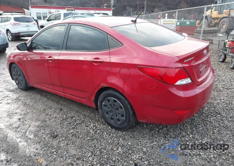 2015 Hyundai Accent Gls from USA, damaged, VIN KMHCT4AE6FU805777